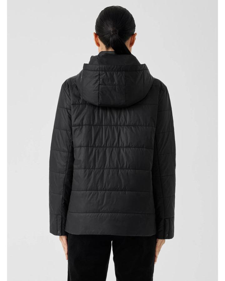 Eileen Fisher - Padded Removable Hood Jacket