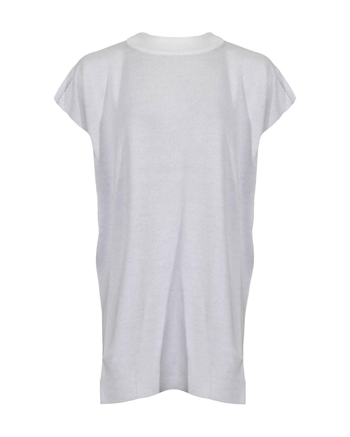 Eileen Fisher - Peruvian Mock Neck Boxy Top