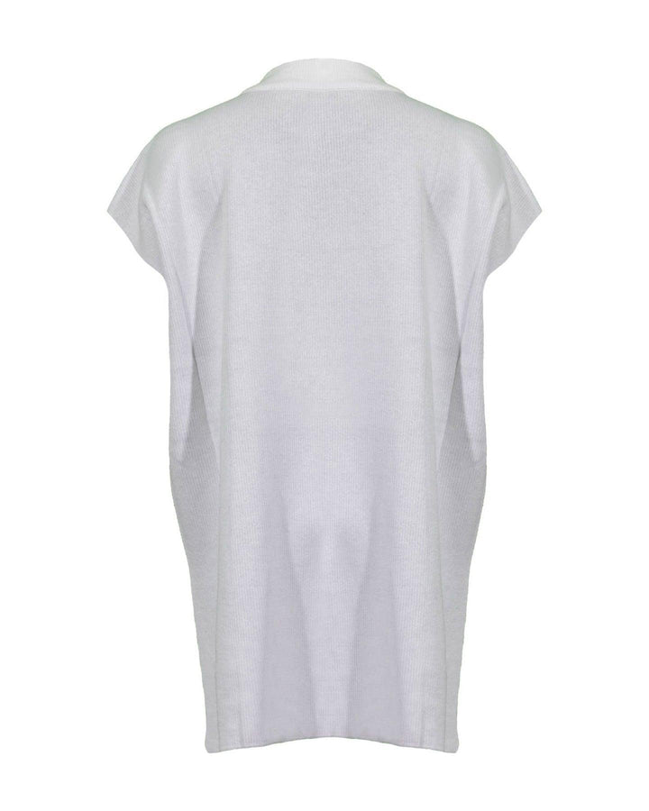 Eileen Fisher - Peruvian Mock Neck Boxy Top