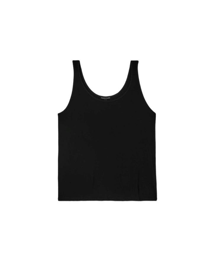 Eileen Fisher - Scoop Neck Silk Jersey Tank Top