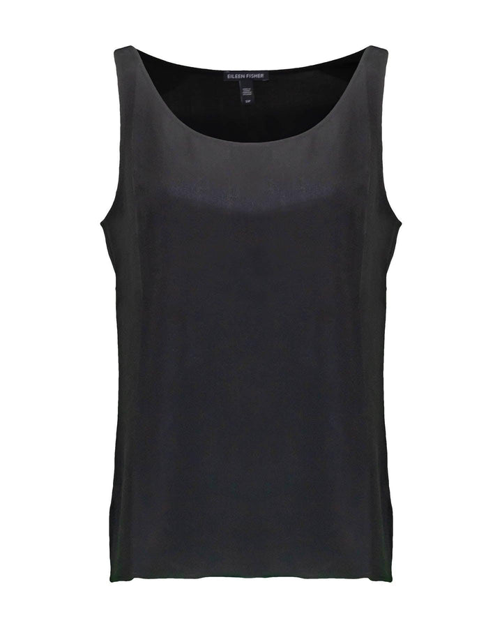 Eileen Fisher - Scoop Neck Tank Black