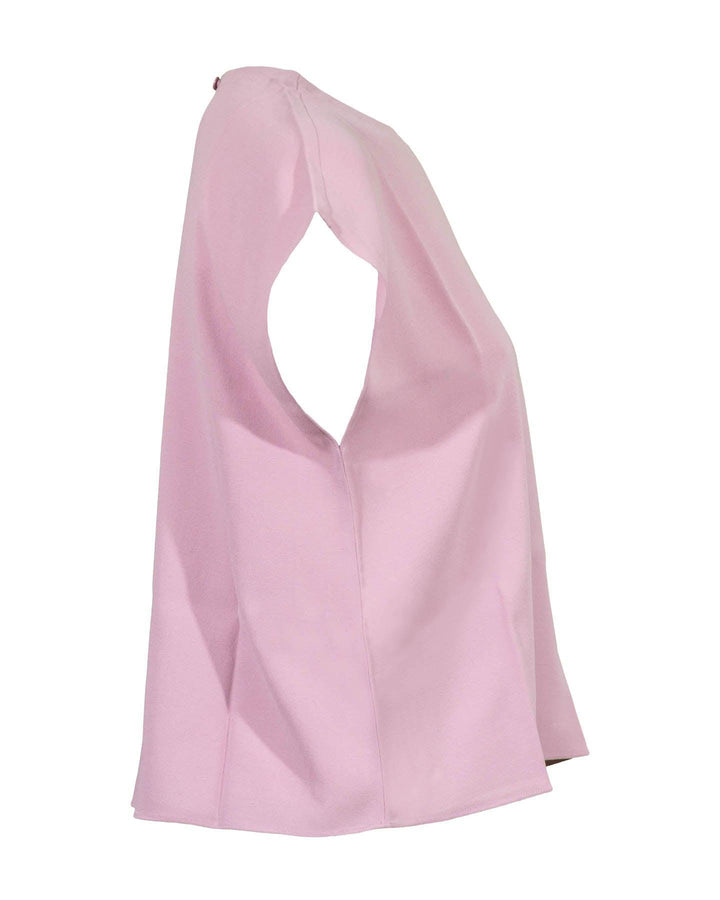 Eileen Fisher - Silk Crepe Box Top
