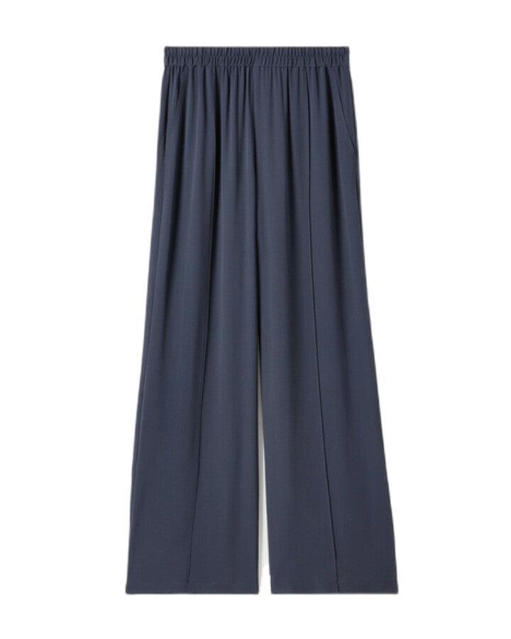 Eileen Fisher - Silk Georgette Crepe Pintuck Pant