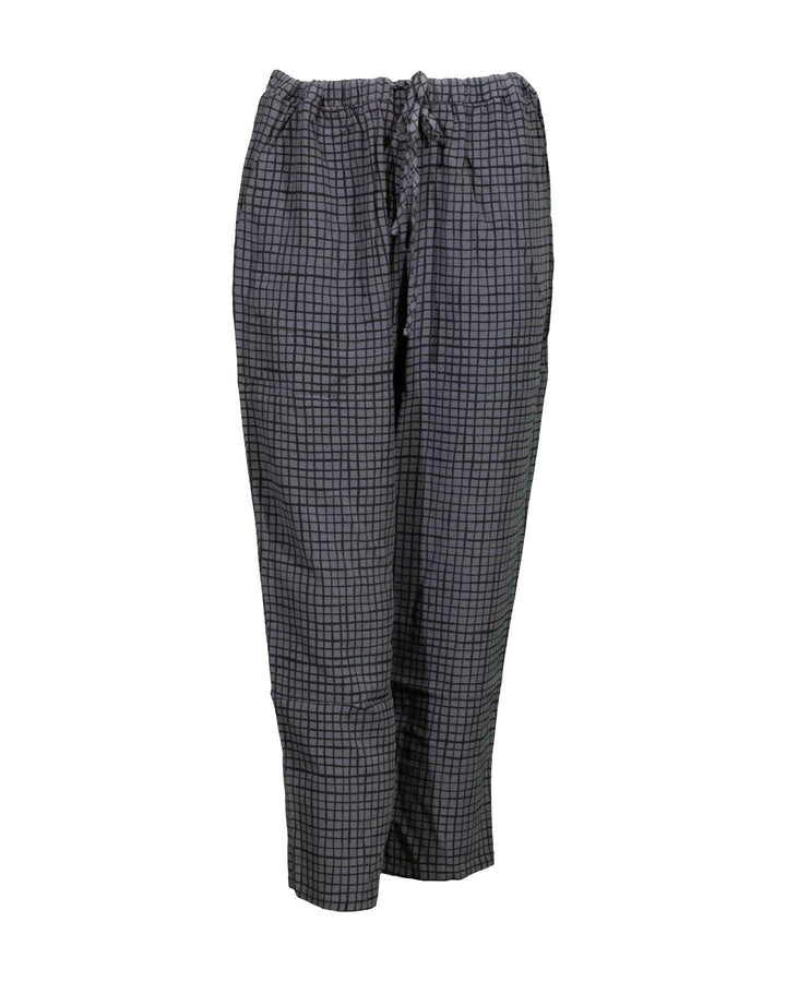 Eileen Fisher - Slouchy Cropped Grid Pants