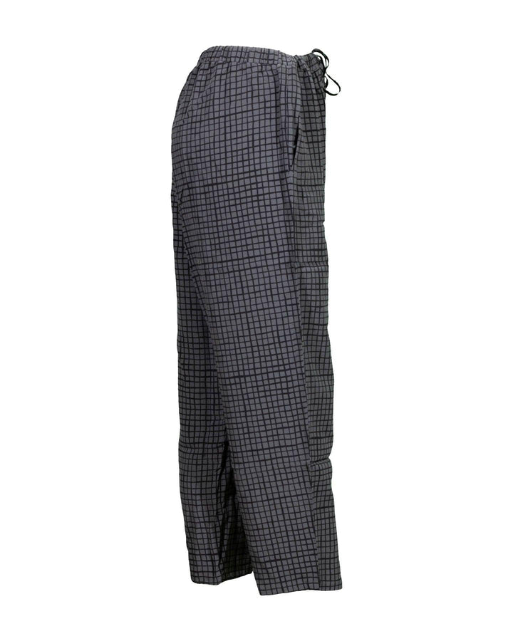 Eileen Fisher - Slouchy Cropped Grid Pants