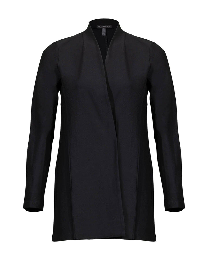 Eileen Fisher - Stretch Crepe Long Jacket