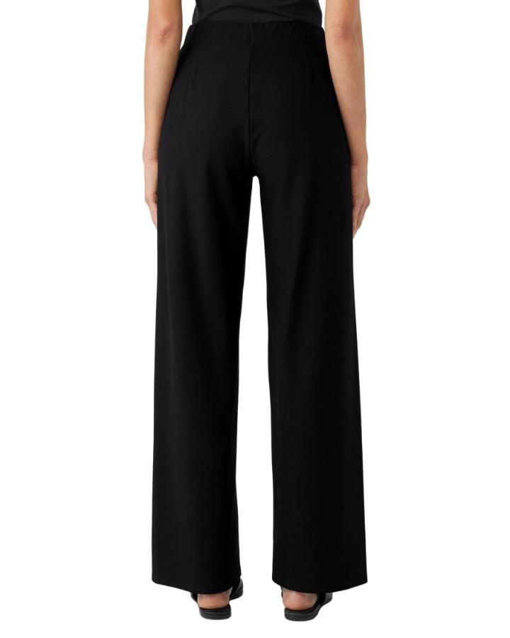 Eileen Fisher Stretch Crepe Wide Pant – BLU'S