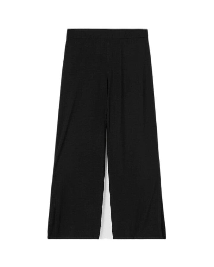 Eileen Fisher - Stretch Jersey Knit Pants with Slits