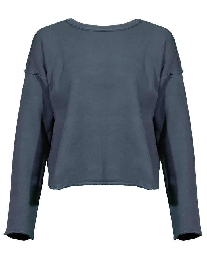 Eileen Fisher - Terry Box Top Eucalyptus
