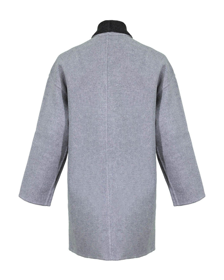 Eileen Fisher - Two Tone Doubleface Wool Coat