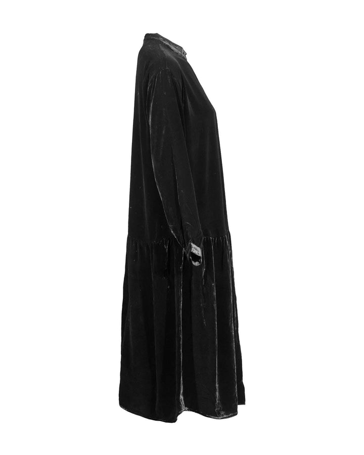 Eileen Fisher Velvet Drop Waist Dress BLU'S Eileen Fisher Velvet Drop Waist Dress BLU'S