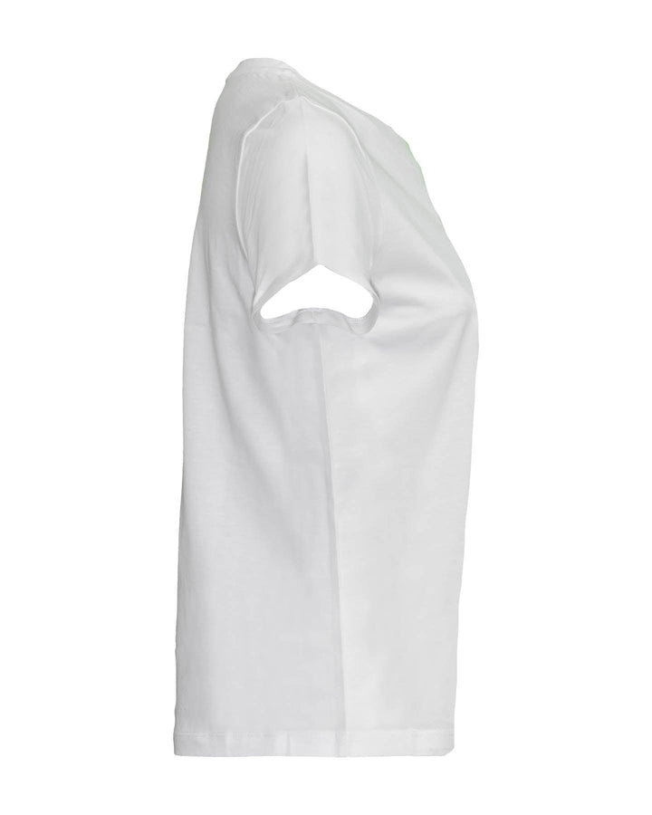 Eileen Fisher - Viscose Jersey T-Shirt White