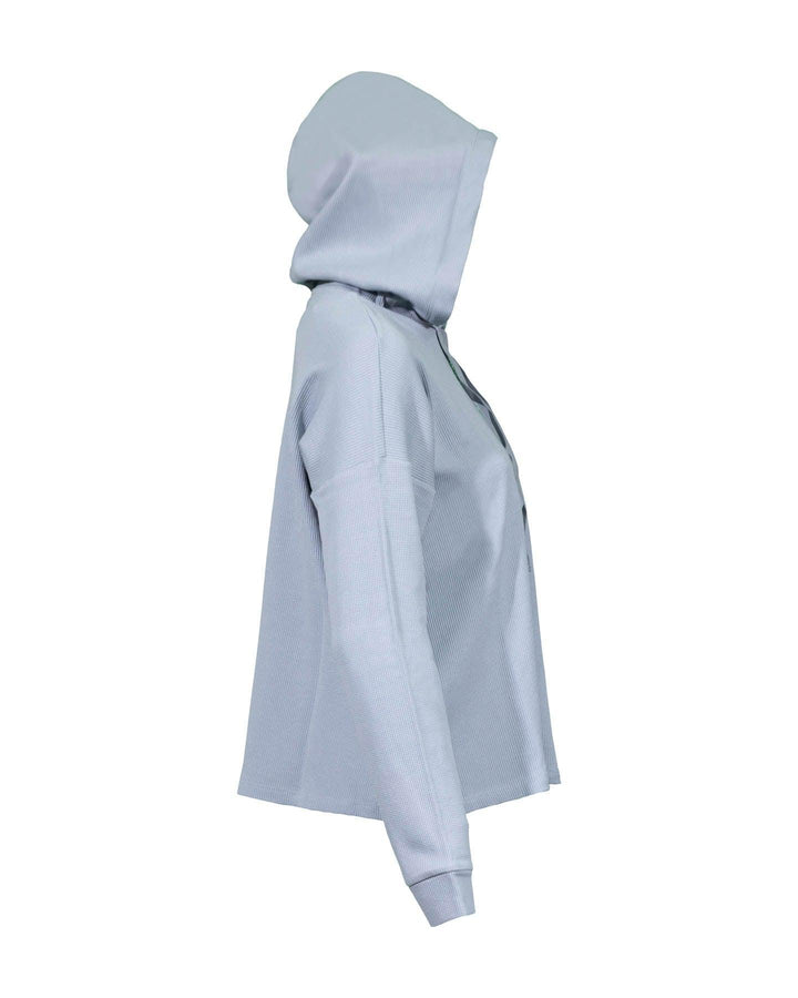Eileen Fisher - Waffle Stitch Hoodie