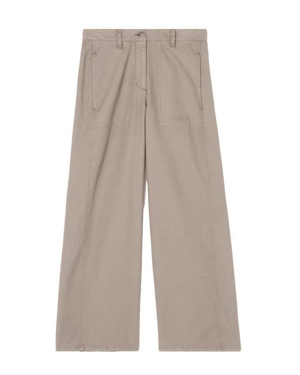 Eileen Fisher - Wide Cotton Hemp Ankle Pant
