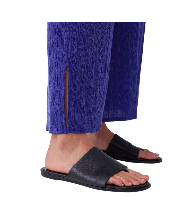 Eileen Fisher - Woven Plisse Wide Leg Pants