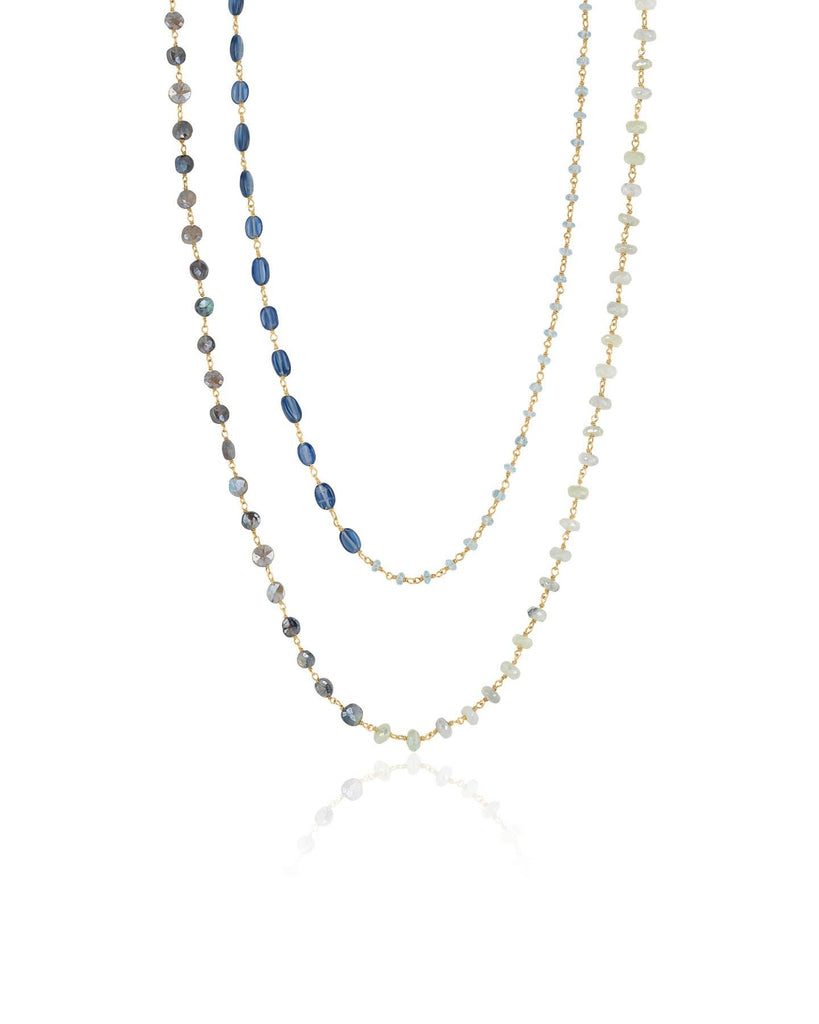 Ela Rae - Diana Blue Ombre Multi Necklace