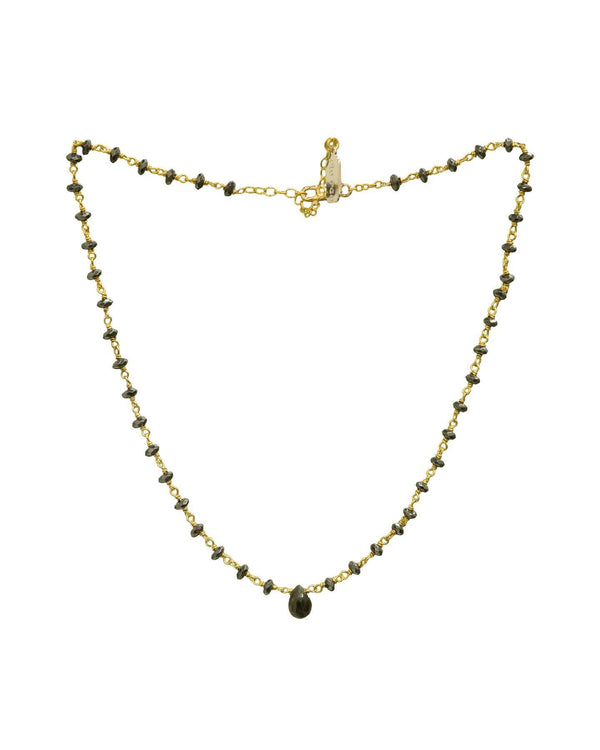 Ela Rae - Lori Hematite Necklace