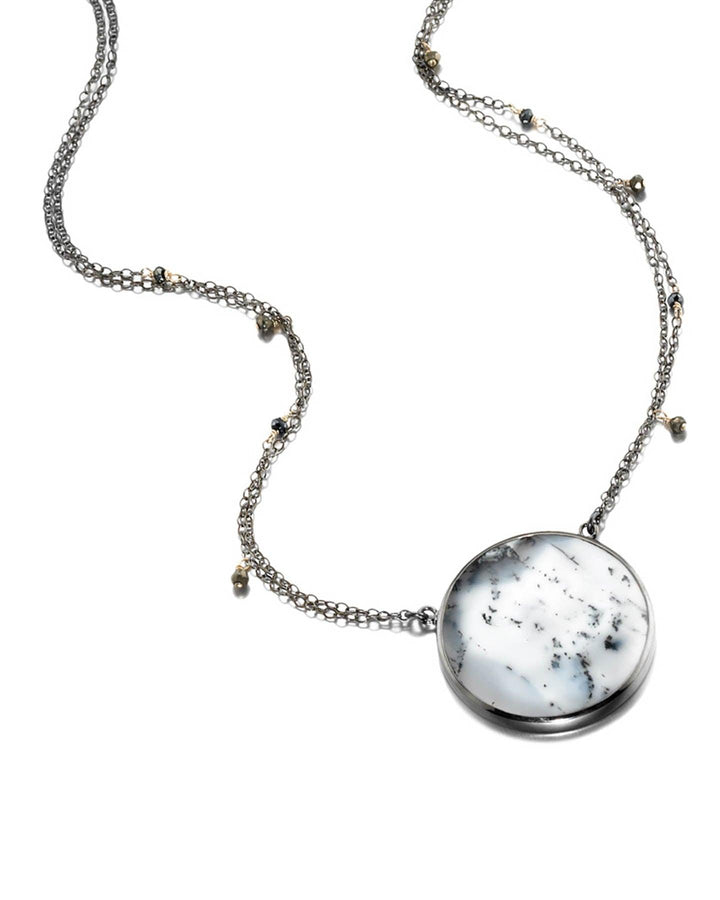 Ela Rae - Morah Dendrite Opal Necklace