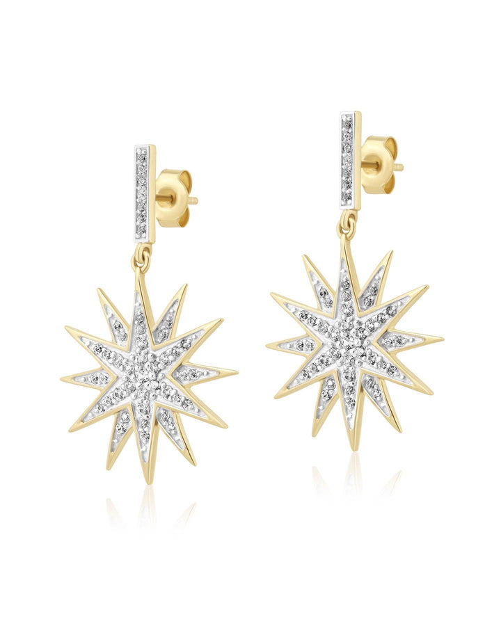 Ela Rae - Starburst Dangle Earrings