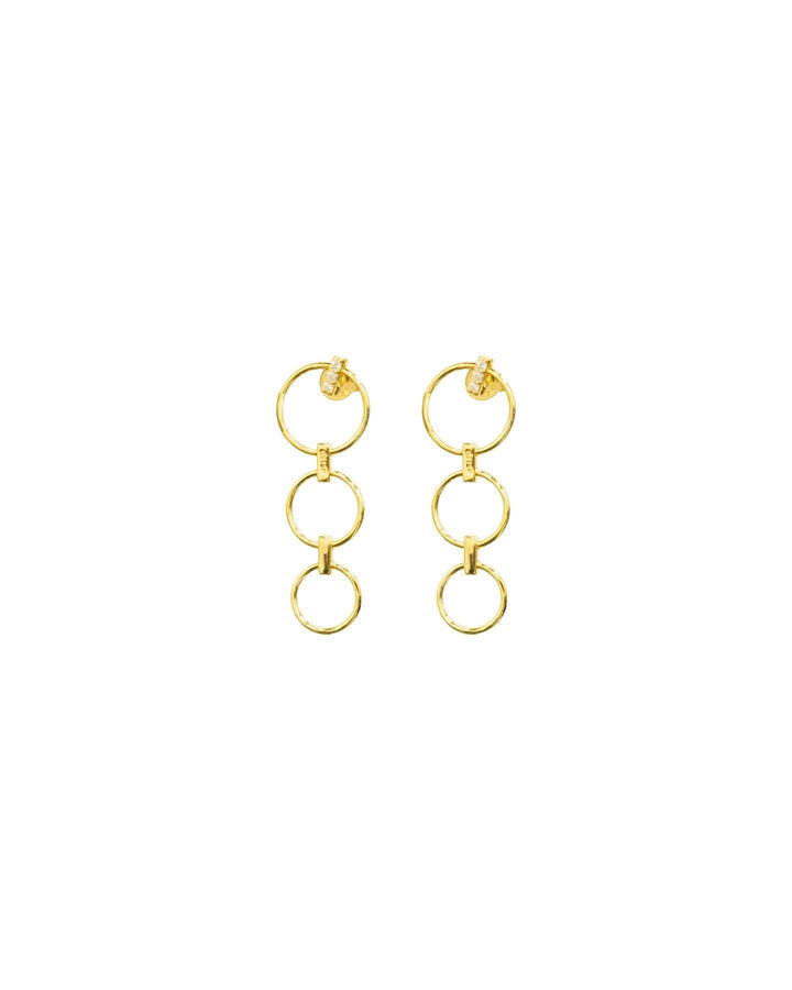 Ela Rae - Triple Ring Earring