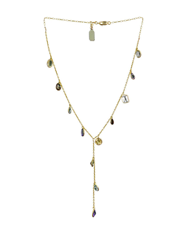 Ela Rae - Yaeli Multi Gemstone Necklace
