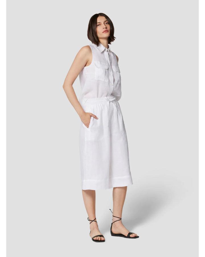 Equipment - Camila Linen Sleeveless Shirt