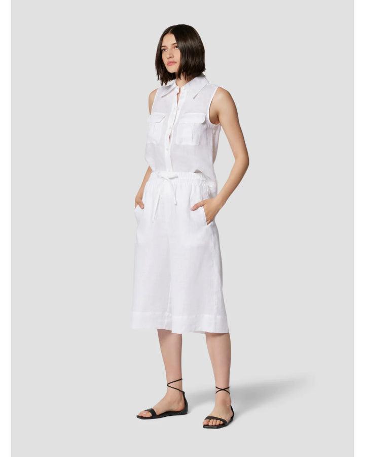 Equipment - Camila Linen Sleeveless Shirt