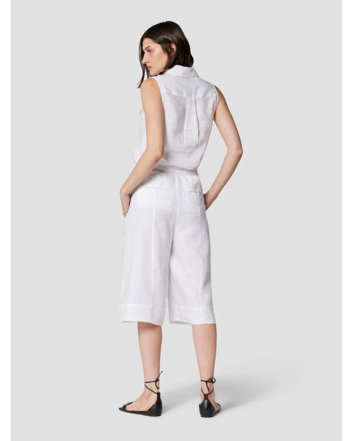 Equipment - Camila Linen Sleeveless Shirt