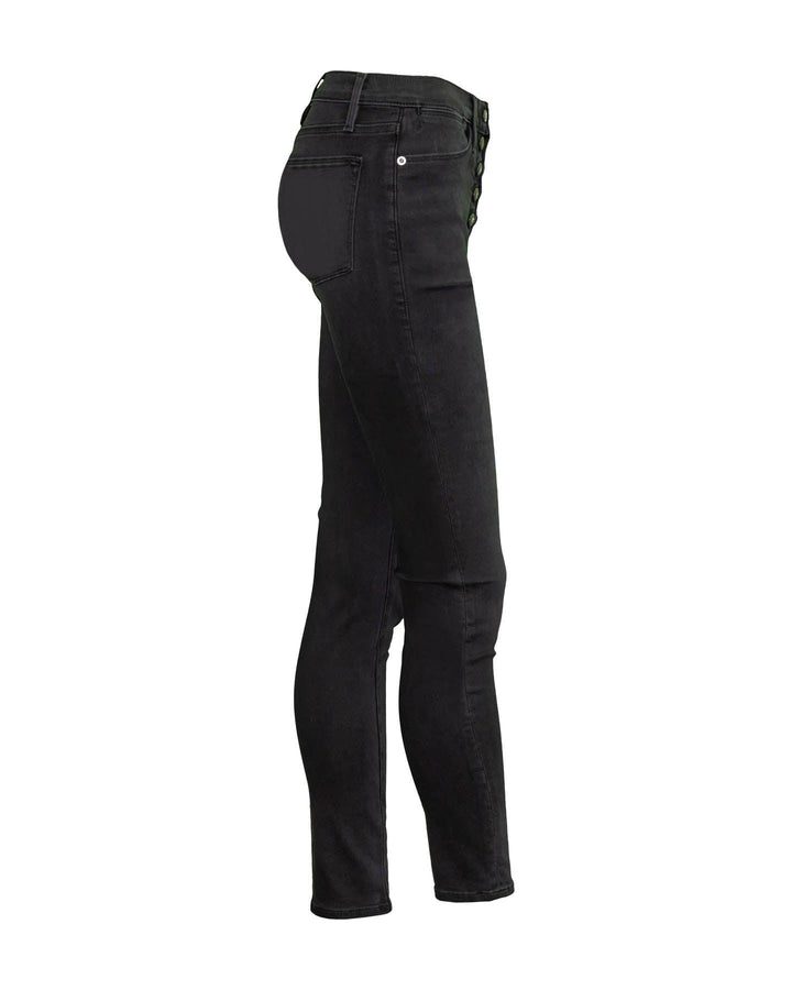 Frame - Le High Skinny Snap Fly Jeans