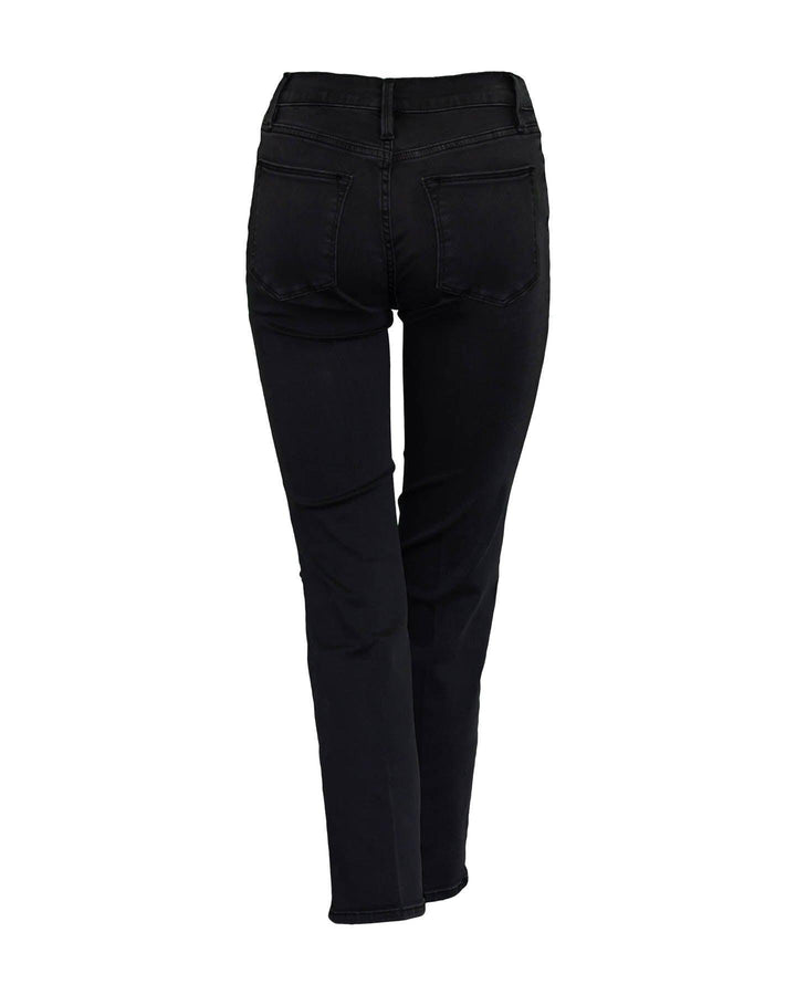 Frame - Le High Straight Rip Jeans