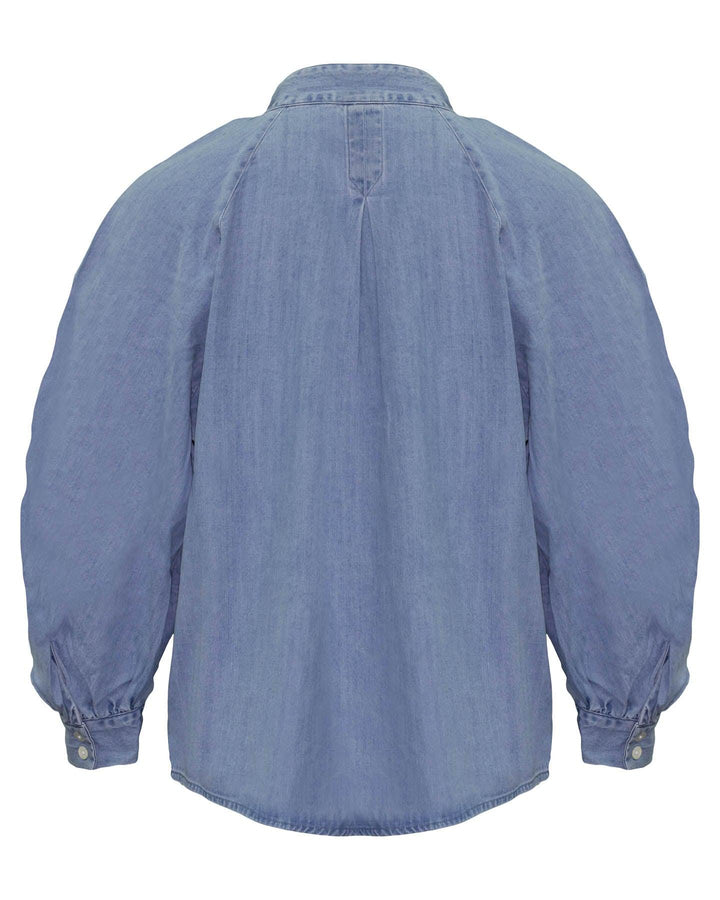 Frame - Ruched Cali Popover Shirt
