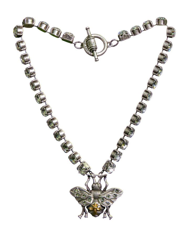 French Kande - Bee Crystal Necklace