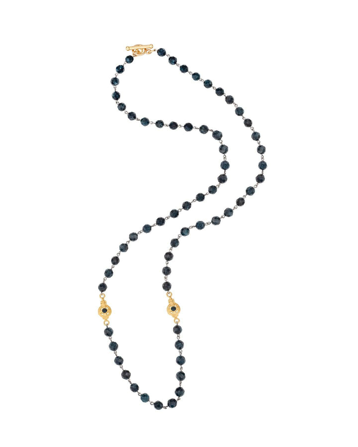 French Kande - Blue Apatite Mini Dunkerque Necklace