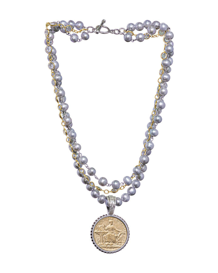 French Kande - Comite Medal Necklace