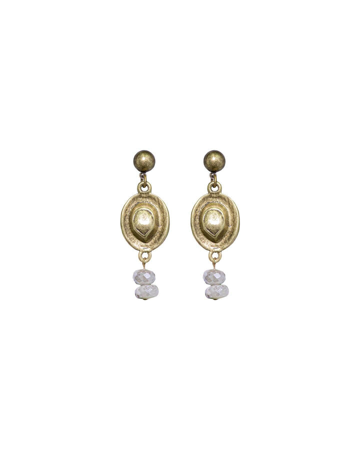 French Kande - Cowboy Hat Earrings