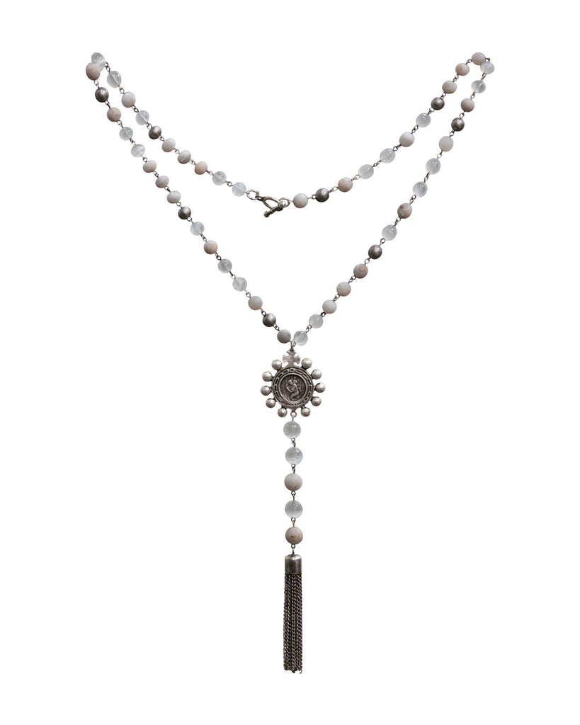 French Kande - Crowning Mary Necklace