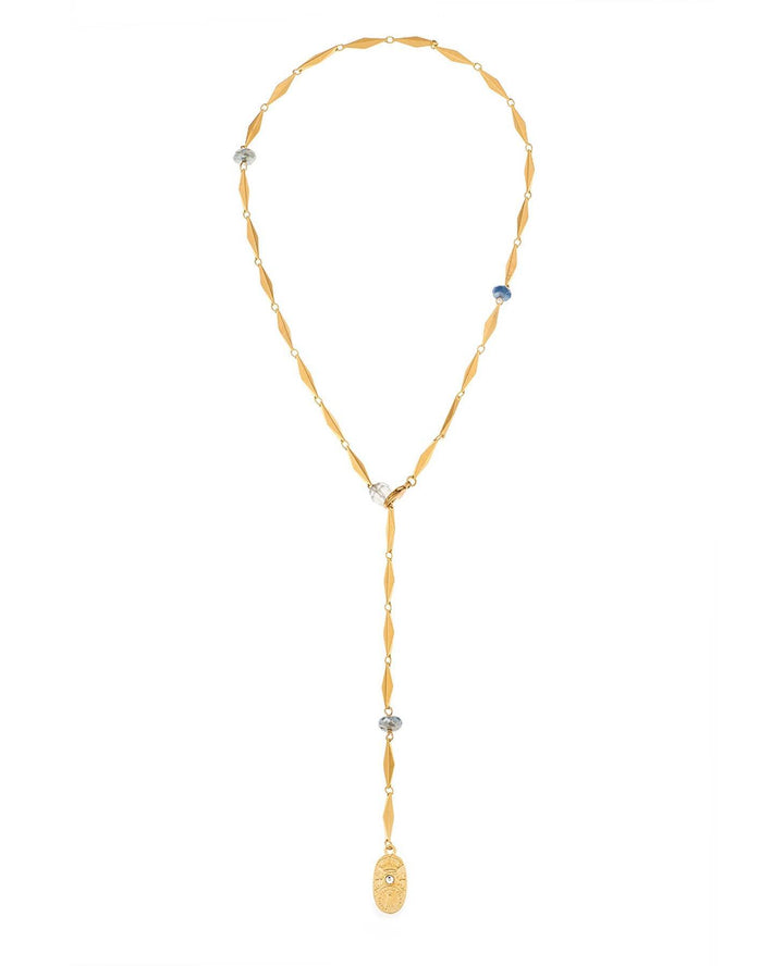 French Kande - Diamont Azur Gold Lariat