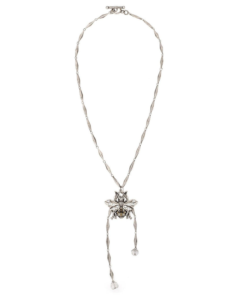 French Kande - Diamont Bee Necklace