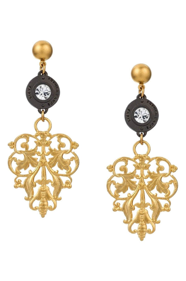 French Kande - French Filegree Earrings