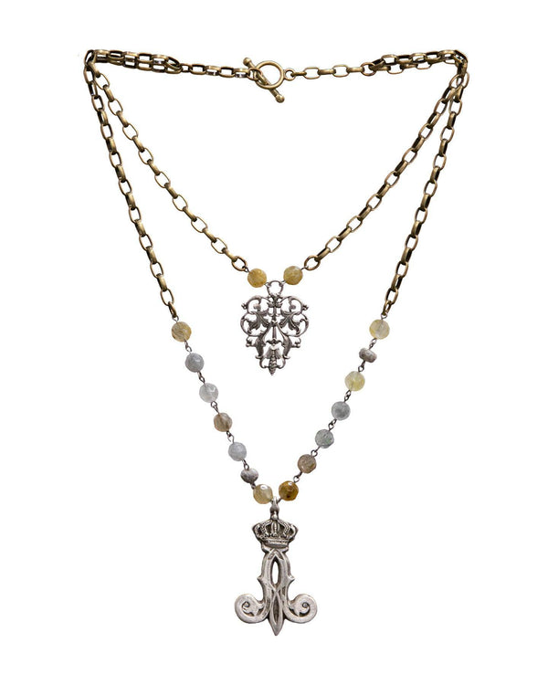 French Kande - French Filigree Necklace