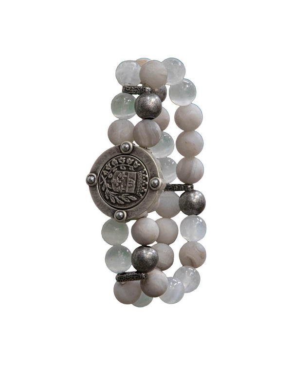 French Kande - Gustave Medallion Bracelet