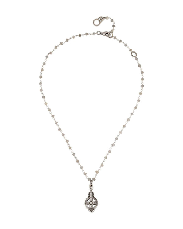 French Kande - Labradorite Dunkerque Pendant Necklace