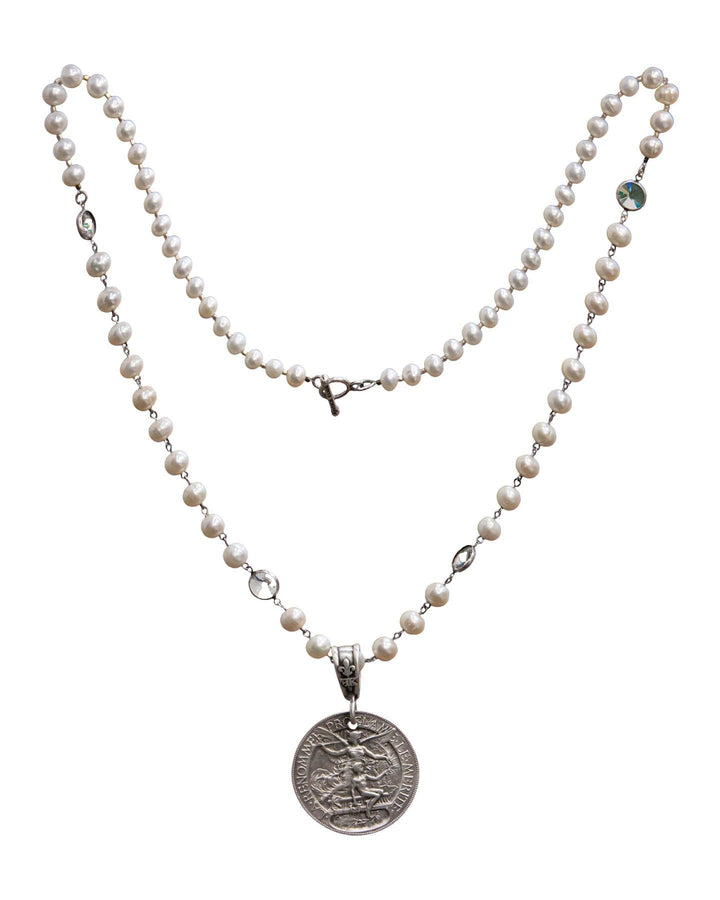 French Kande - Laren Medallion Necklace