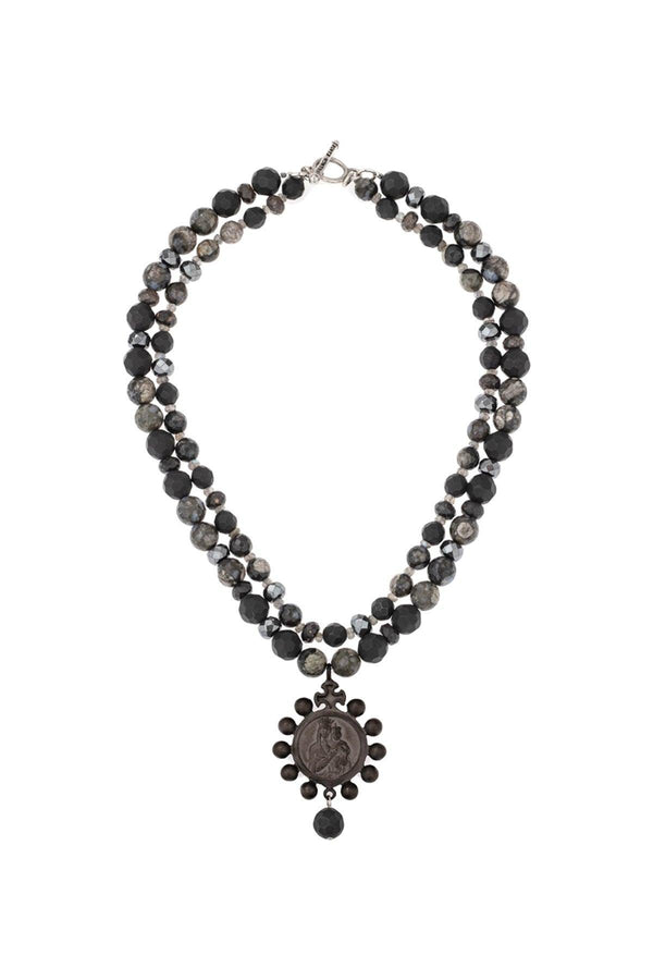 French Kande - Mary Medal Mystere Mix Necklace
