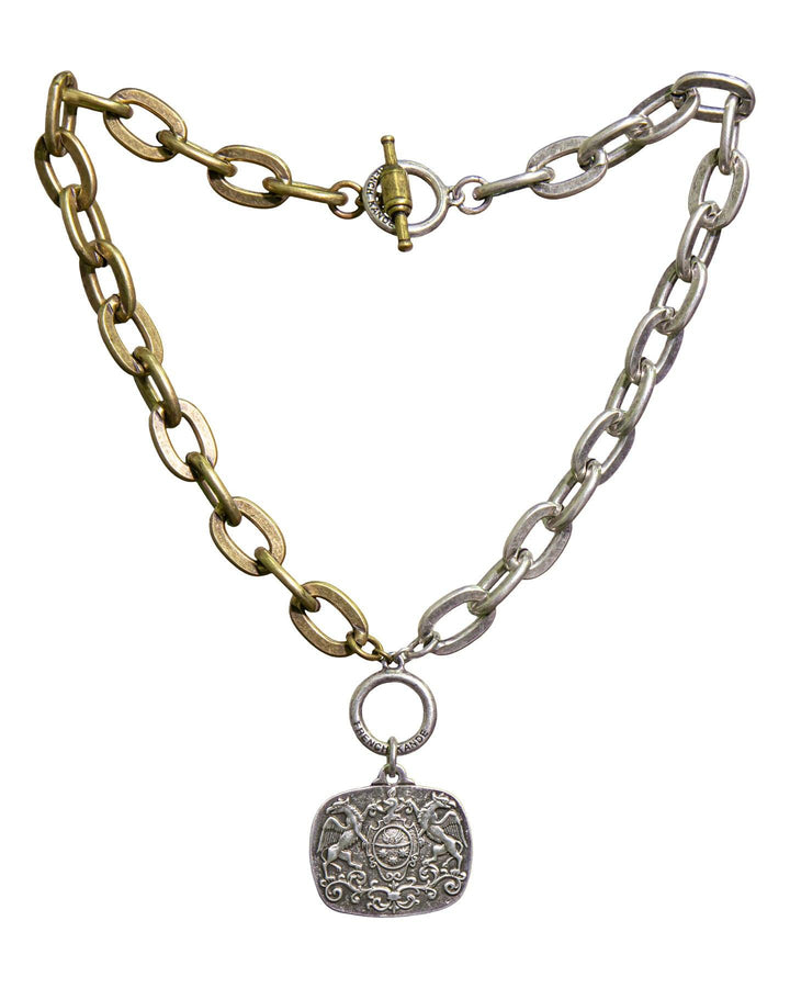 French Kande - Moillard Medallion Necklace