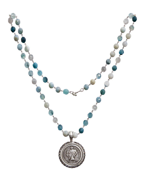 French Kande - Monaco Medallion Necklace