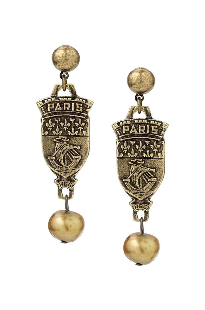 French Kande - Paris Pendant Earrings