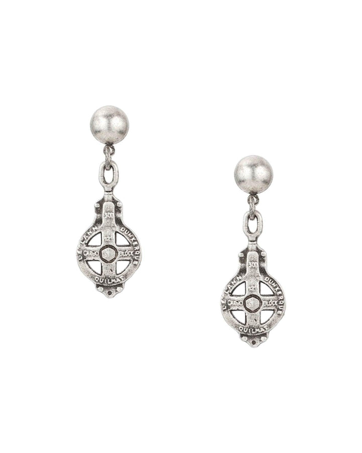 French Kande - Silver Mini Dunkerque Earrings