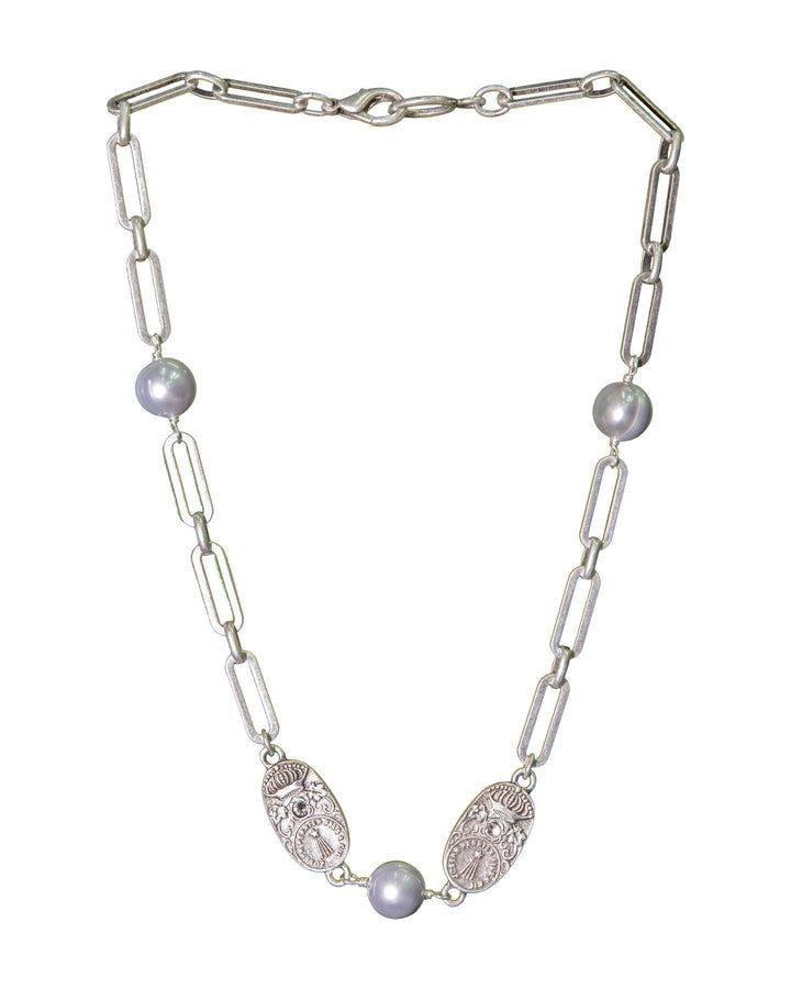 French Kande - Silver Versailles Wrap Chain Bracelet