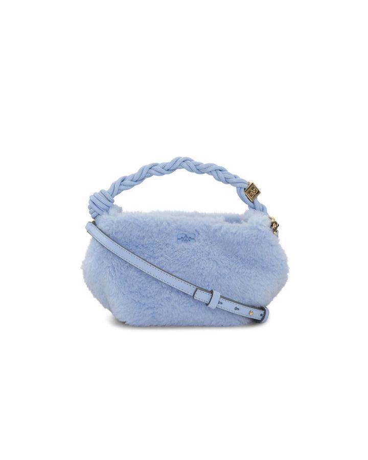 Ganni - Ganni Mini Fur Bou Bag